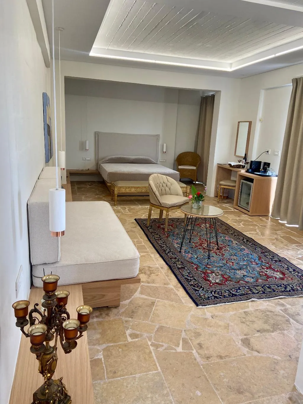 JUNIOR SUITE PARTIAL SEA VIEW Room, Orpheas Resort, Crete