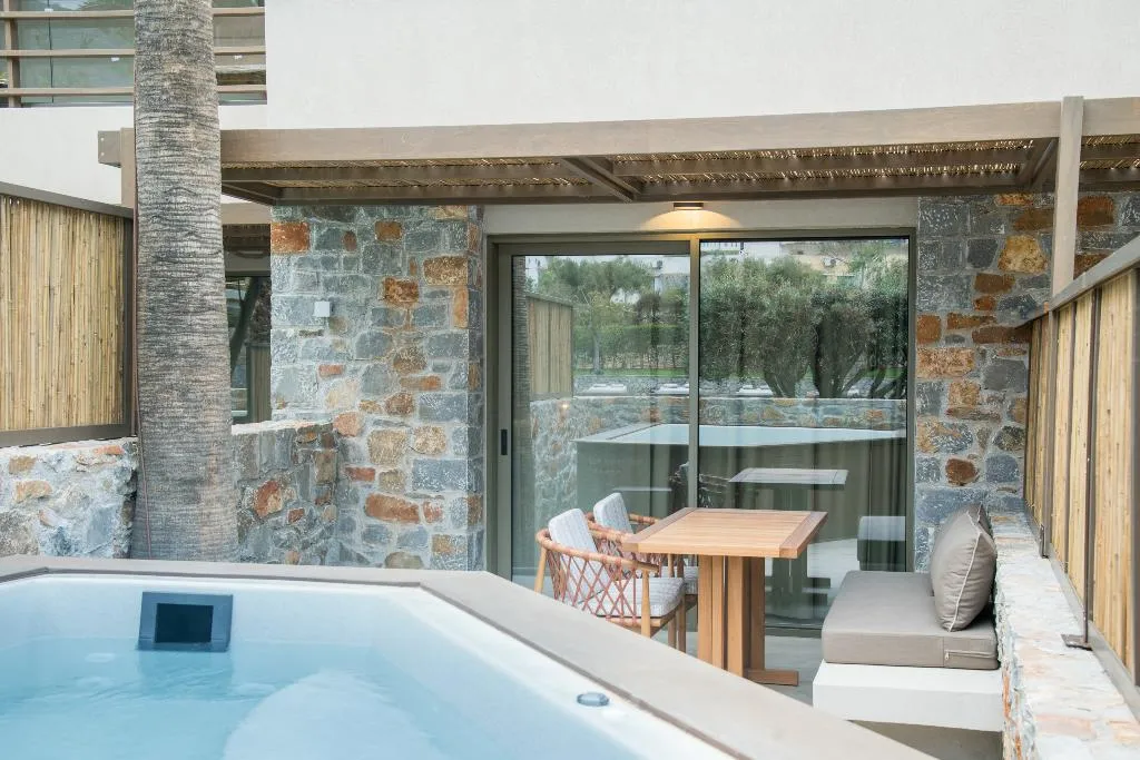 DOUBLE WITH JACUZZI Room, King Minos Retreat Resort and Spa, Crete