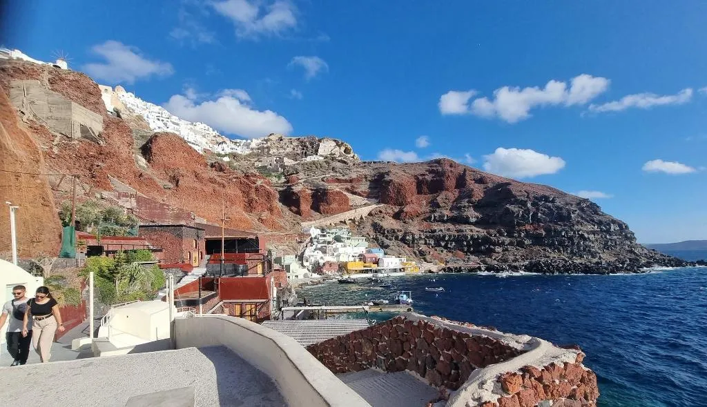 Restaurant, Pleasure Beachside Studios, Santorini