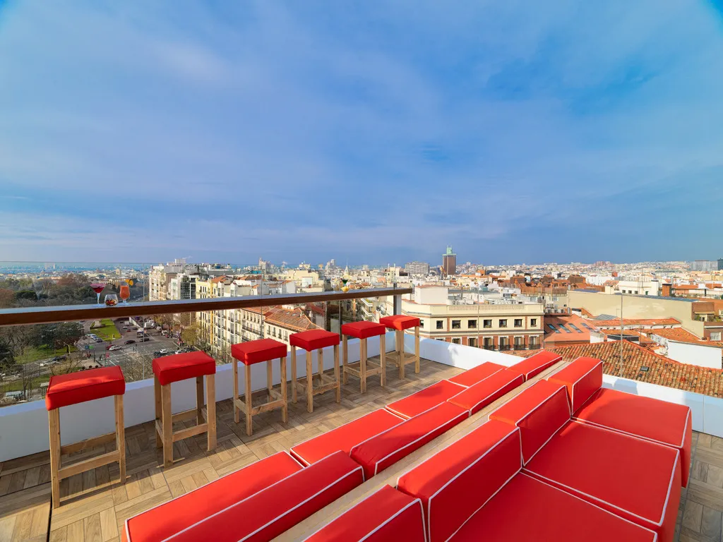 Terrace, H10 Puerta de Alcala 4* Sup., Madrid