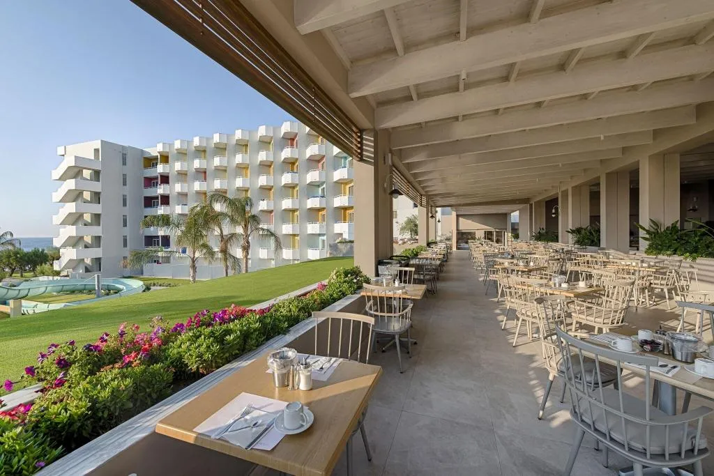 Restaurant, Esperides Beach, Rhodes