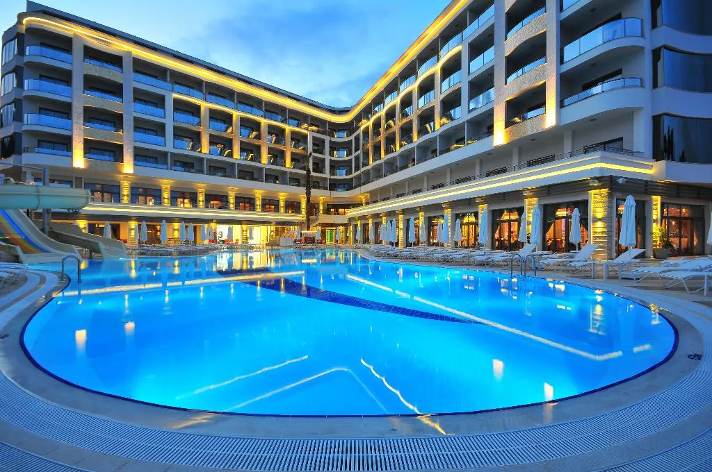 Pool, Golden Rock Beach Hotel, Dalaman