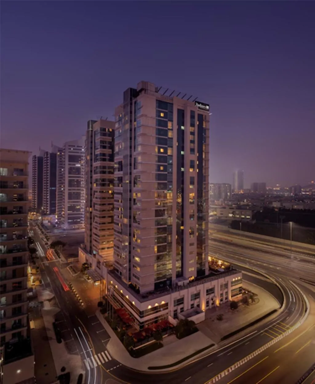 General view, Radisson Blu Hotel Dubai Barsha Heights, Dubai