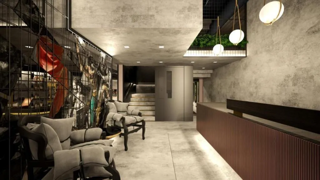 Lobby, Project 3 Urban Chic Hotel, Athens