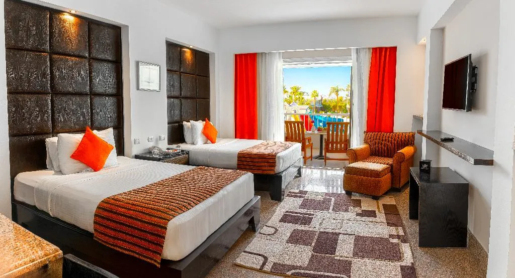 DOUBLE DELUXE POOL VIEW Room, Monte Carlo Sharm El Sheikh Resort, Red Sea Riviera