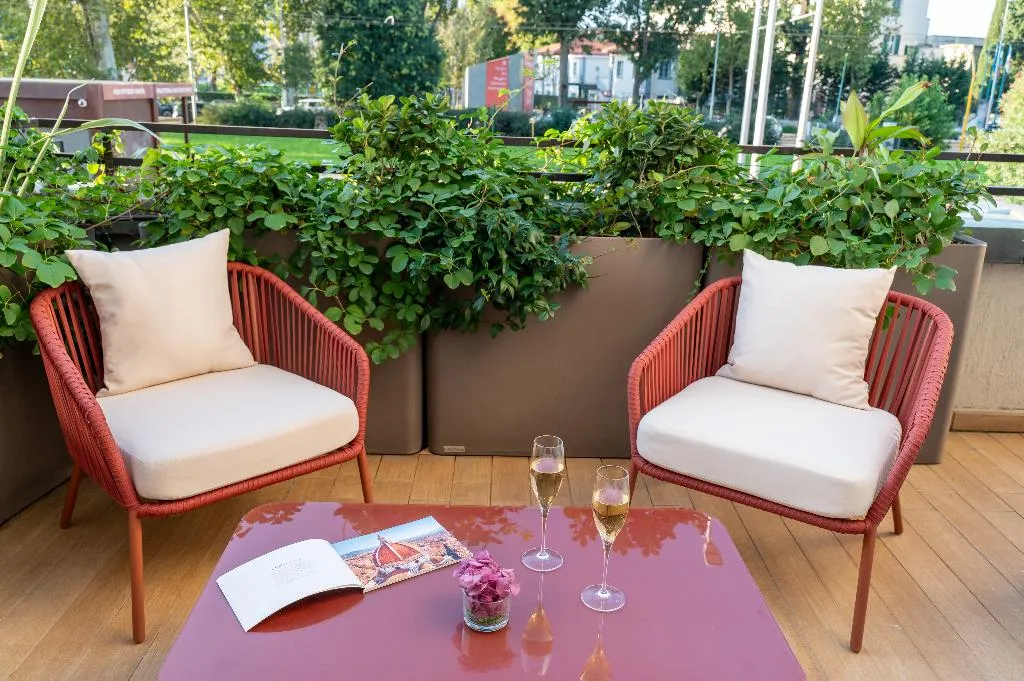 JUNIOR SUITE WITH BALCONY Room, Starhotels Michelangelo Firenze, Florence