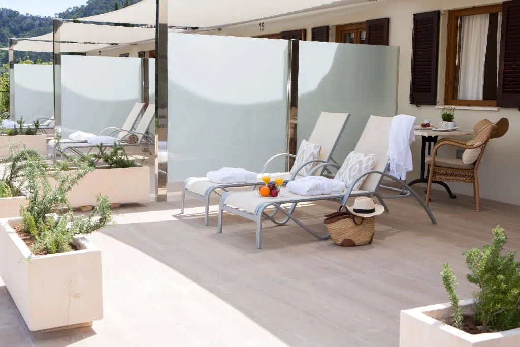 Terrace, L´Hermitage, Majorca