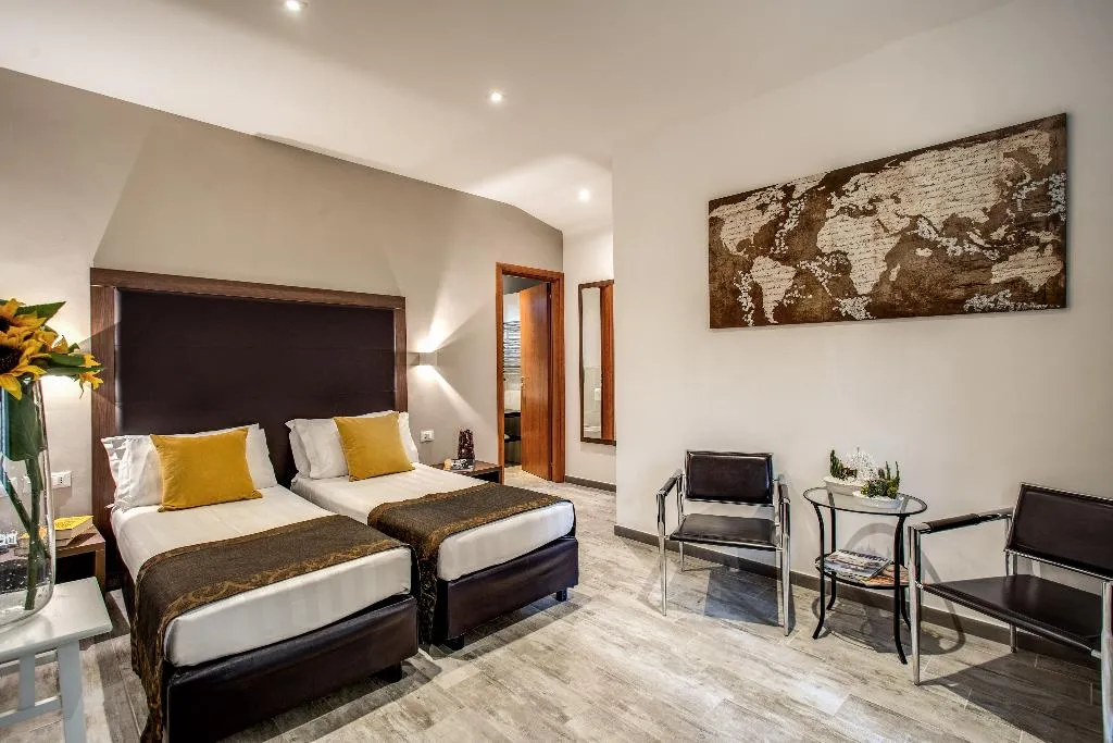 Double or Twin DELUXE Room, Rome Garden, Rome