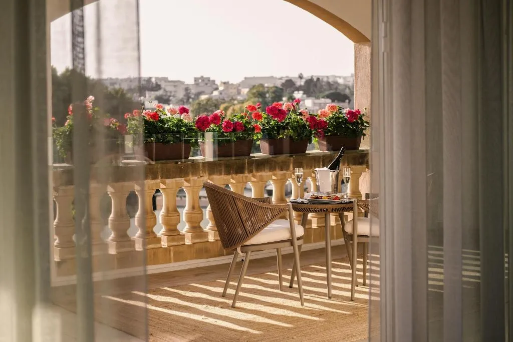 Terrace, Corinthia Palace Malta, Malta