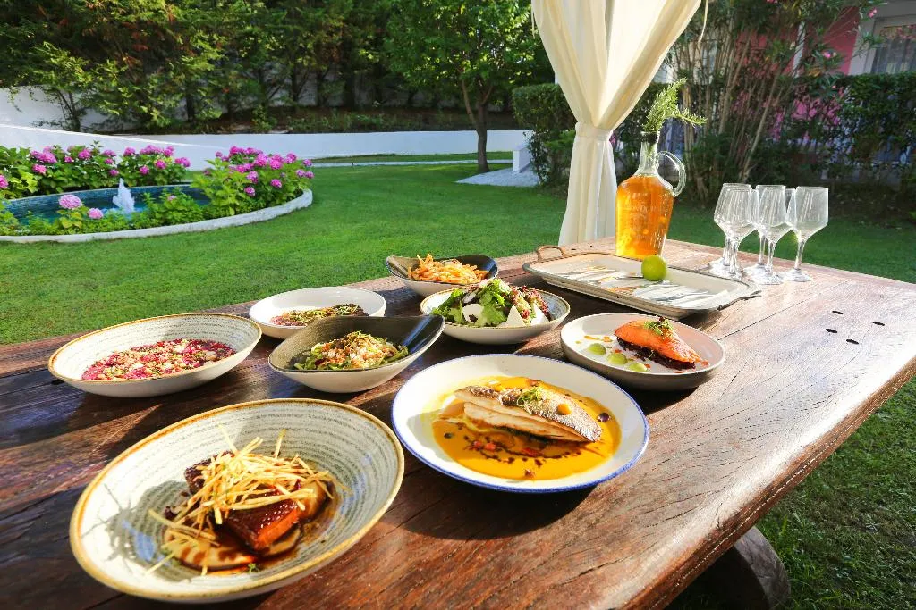 Restaurant, Mandraki Village, Skiathos