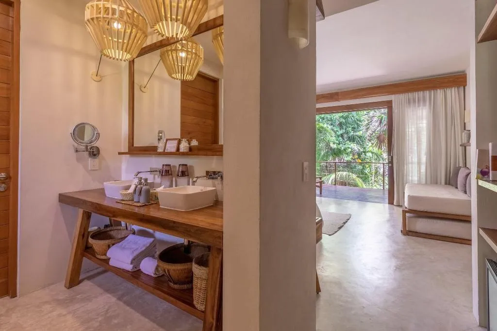 SUITE GARDEN VIEW KING BED Room, La Zebra Tulum, a Small Luxury Hotel, Cancun Area