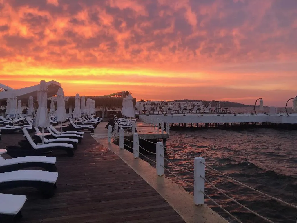 Beach, Ilica Hotel Spa and Wellness Thermal Resor Cesme, Izmir