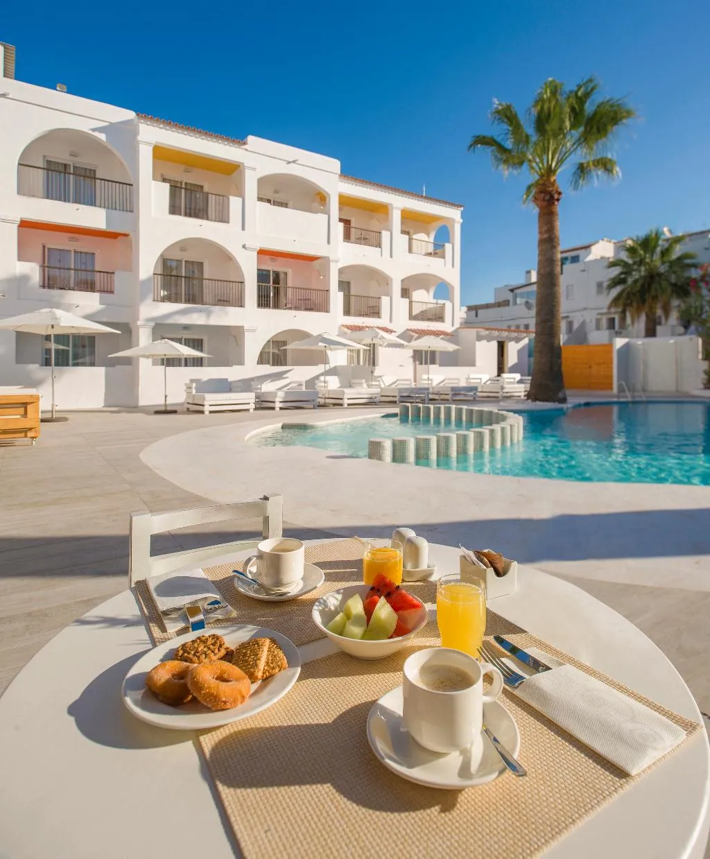 Terrace, Vibra Bossa Flow Hotel, Ibiza
