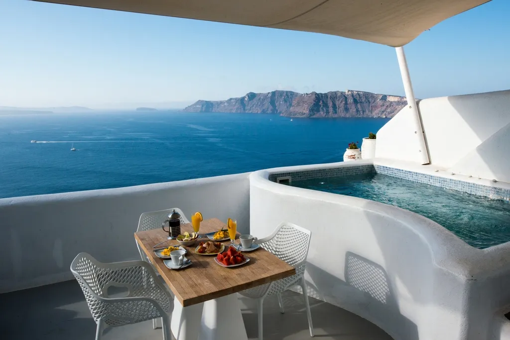 SUITE STANDARD Room, La Perla Villas and Suites, Santorini
