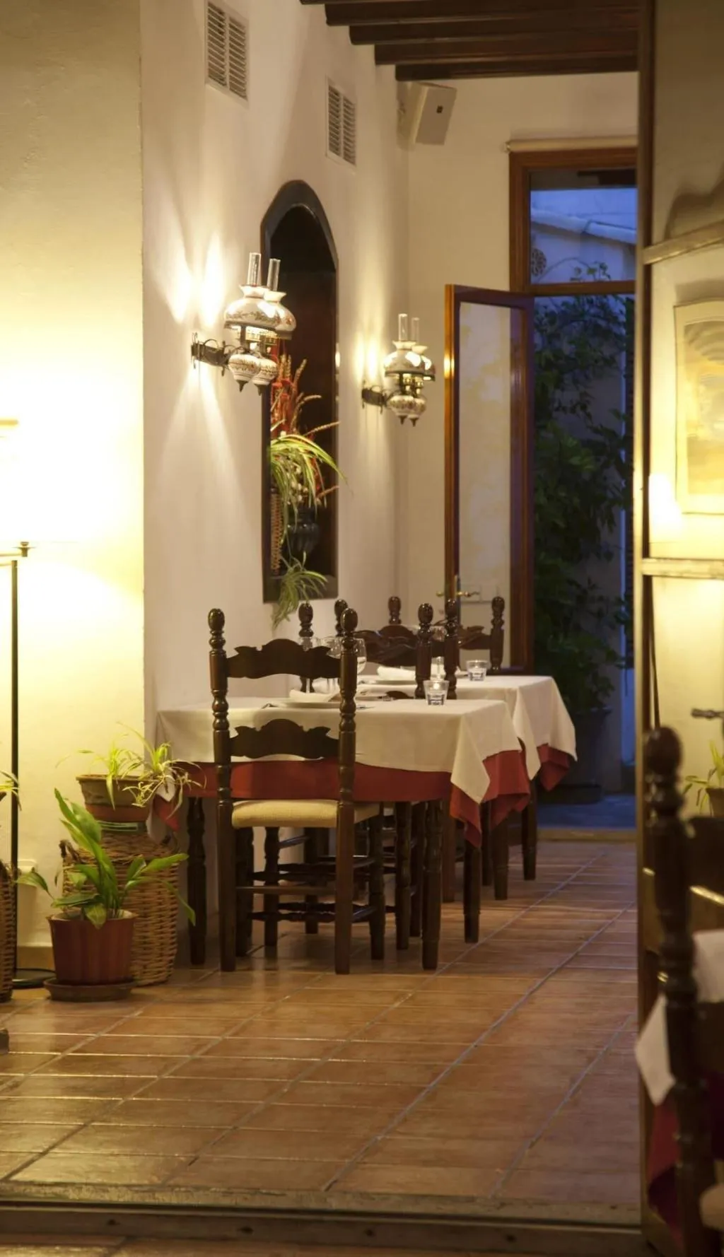 Restaurant, Hotel Can Xim, Majorca