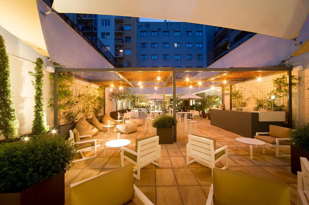 Terrace, Hotel Vilamari, Barcelona