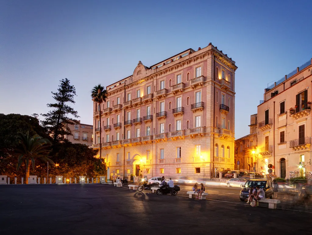 General view, Grand Hotel Des Étrangers, Catania
