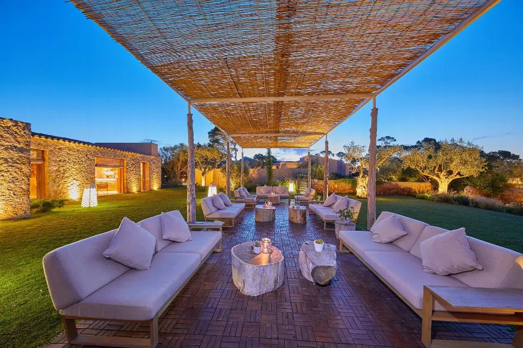Terrace, Hotel Pleta de Mar, Majorca