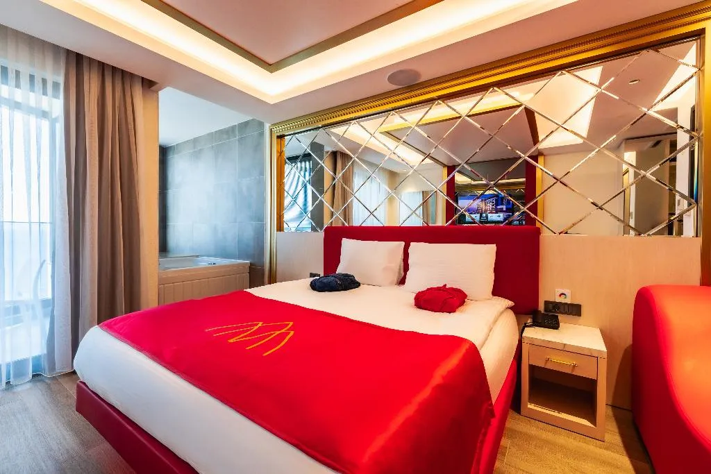 DOUBLE SINGLE USE DELUXE SEA VIEW Room, Granada Luxury Red, Antalya