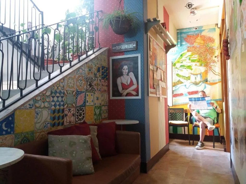 Lobby, Hotel Europeo City Break, Naples