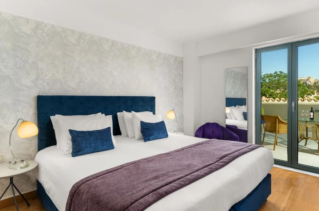 SINGLE DELUXE WITH VIEWS Room, Athenaeum Eridanus Luxury Hotel, Athens