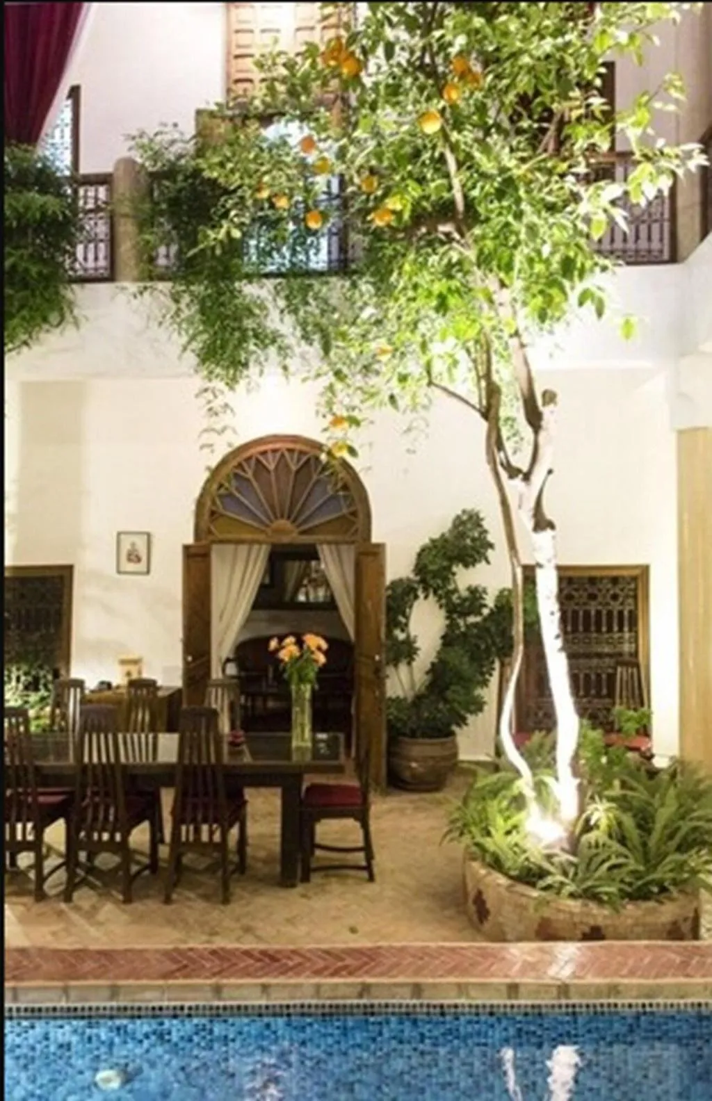 Restaurant, Riad El Zohar, Marrakech