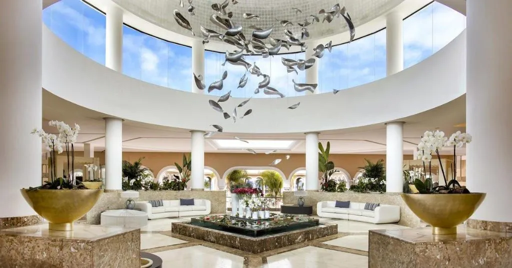 Lobby, Gran Melia Palacio de Isora, Tenerife