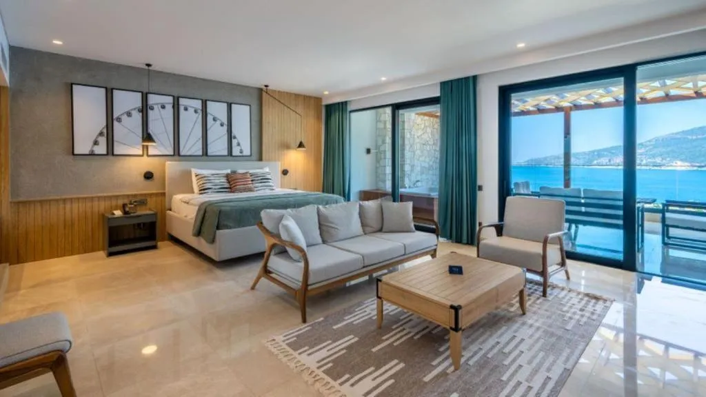 DOUBLE DELUXE SEA VIEW Room, Lures Hotel, Dalaman