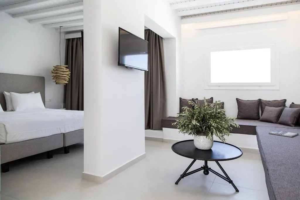 SUITE DELUXE SEA VIEW Room, Ftelia Bay Boutique Hotel, Mykonos