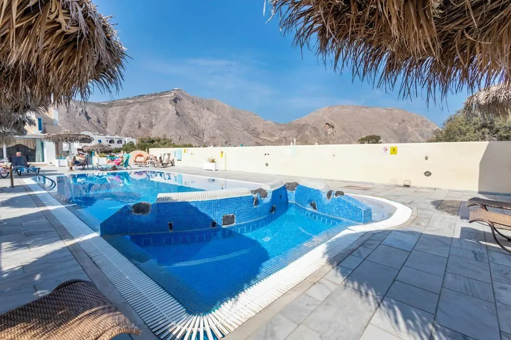 General view, Perissa Bay, Santorini
