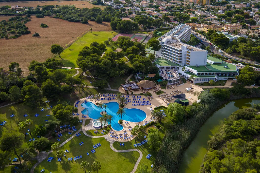 General view, Exagon Park, Majorca