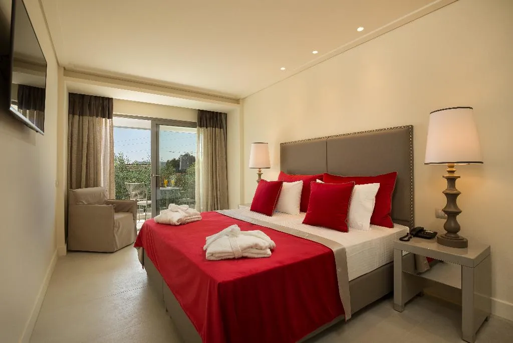 Double or Twin SUPERIOR BAY VIEW Room, Rodostamo Hotel & Spa, Corfu