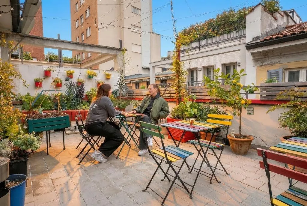 Terrace, Ostello Bello Milan Duomo, Milan