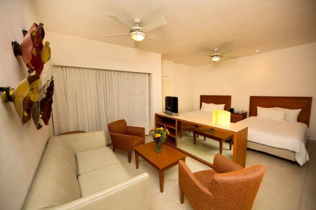 JUNIOR SUITE TWO DOUBLE BEDS Room, Ambiance Suites Cancun, Cancun Area