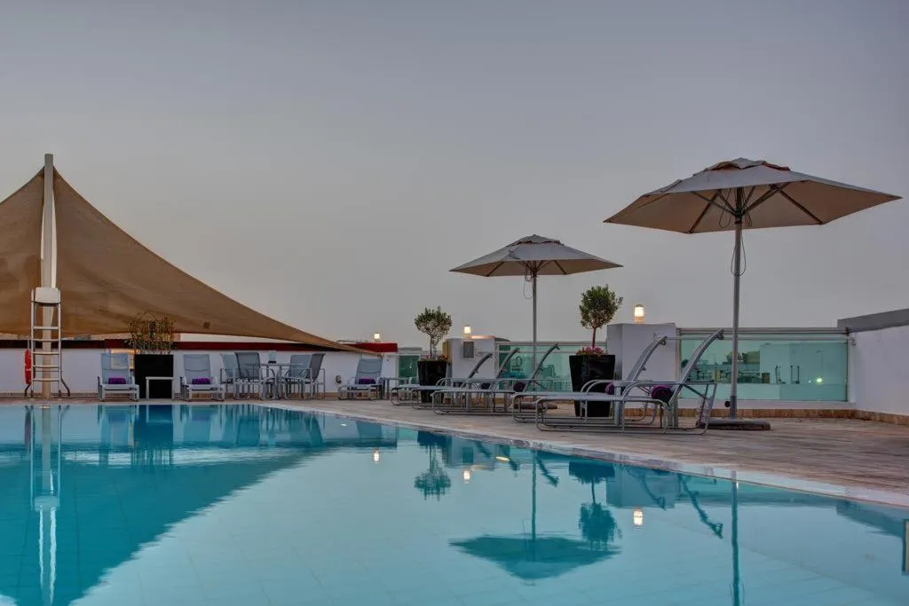 Pool, J5 Hotel Port Saeed (formerly Rihab Rotana), Dubai