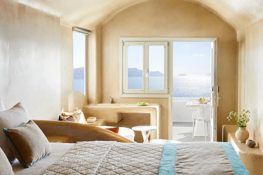 General view, La Perla Villas and Suites, Santorini