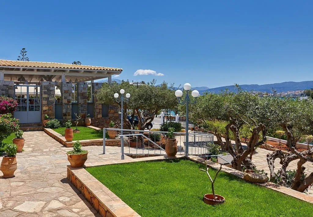Terrace, Vasia Ormos Hotel, Crete