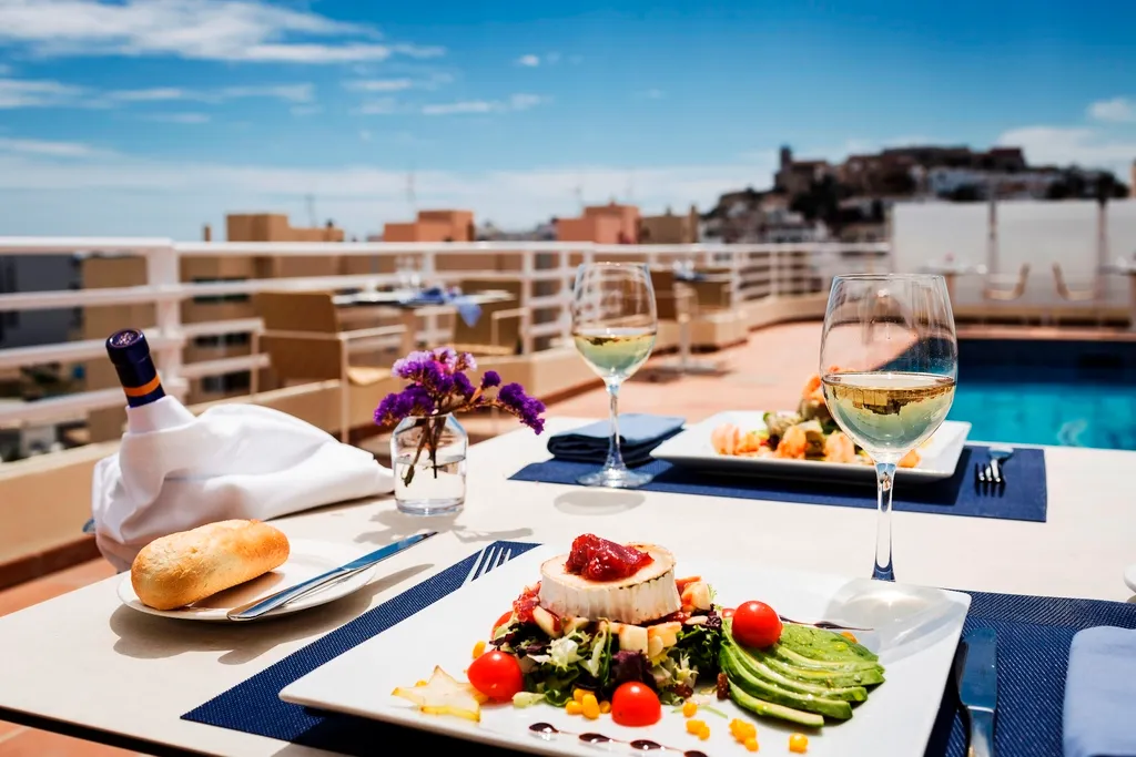 Restaurant, Royal Plaza, Ibiza