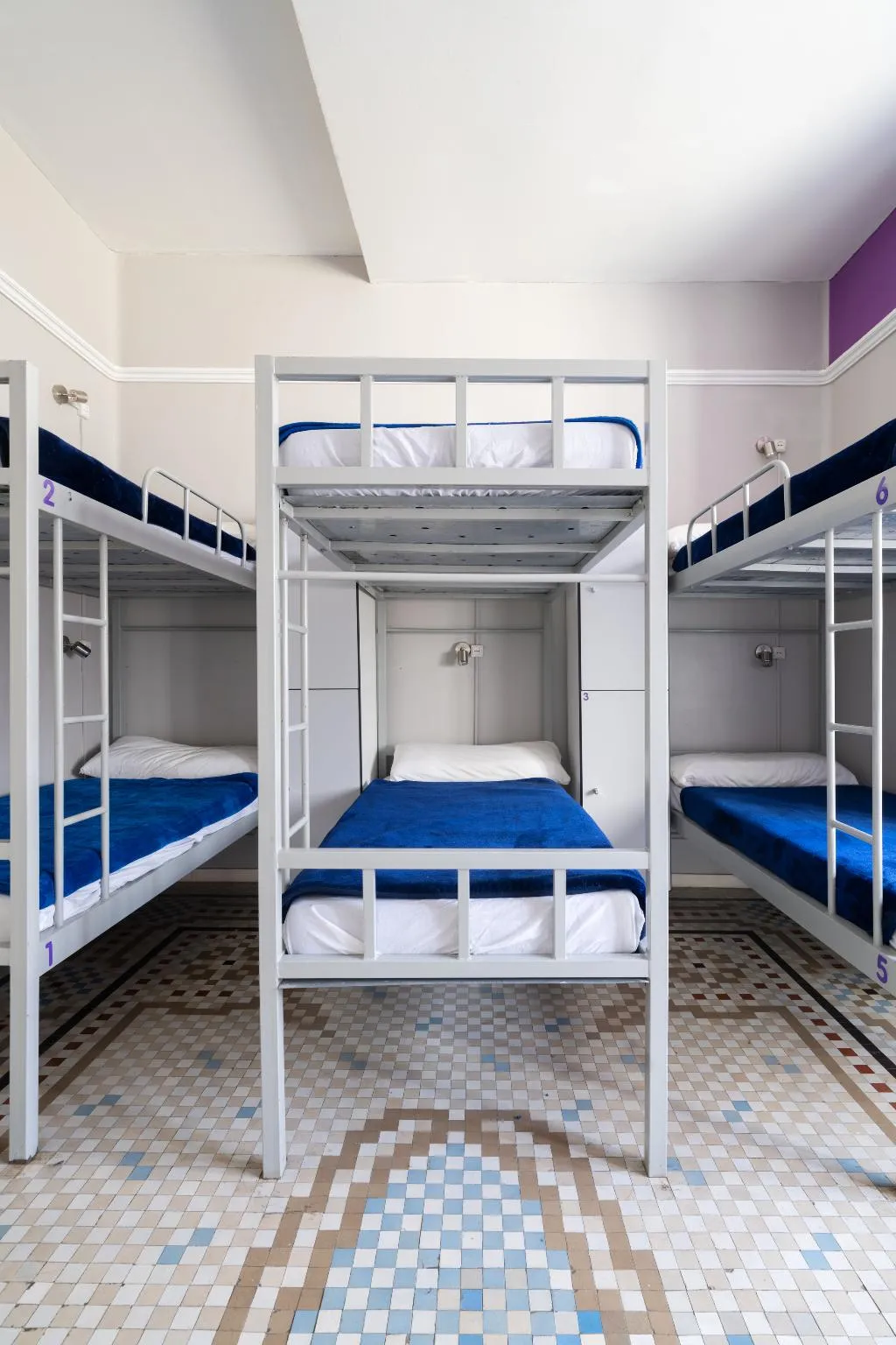 Bed in dormitory CAPACITY 8 WITH SHARED BATHROOM Room, Purple Nest, Valencia
