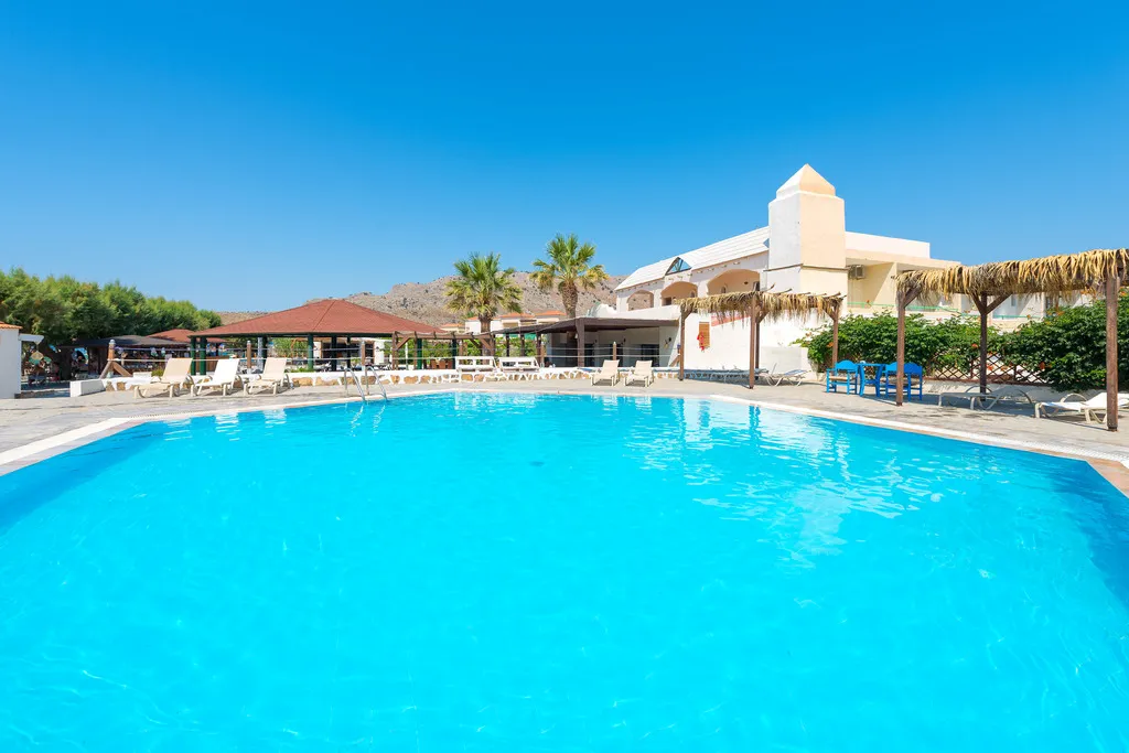Pool, Sun Beach Lindos, Rhodes