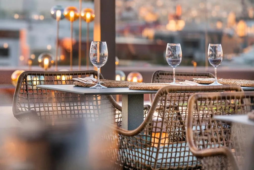 Terrace, Salles Hotel Pere IV, Barcelona
