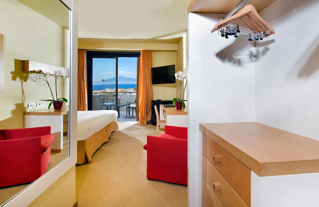Double or Twin SEA VIEW Room, Hilton Sorrento Palace, Naples