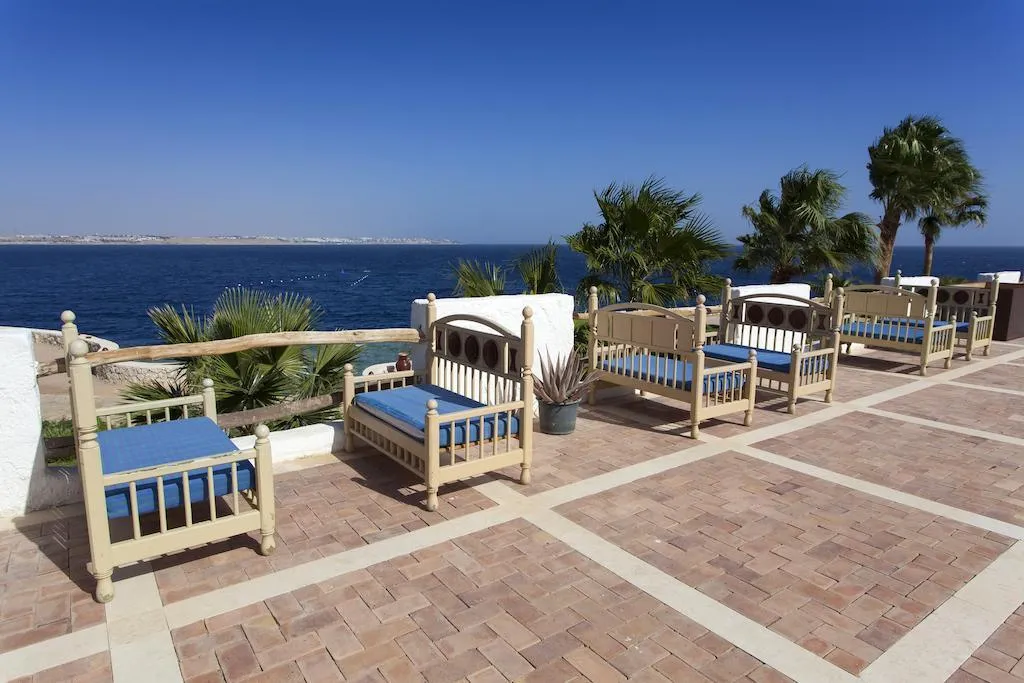 Terrace, Sharm Club Beach Resort, Red Sea Riviera