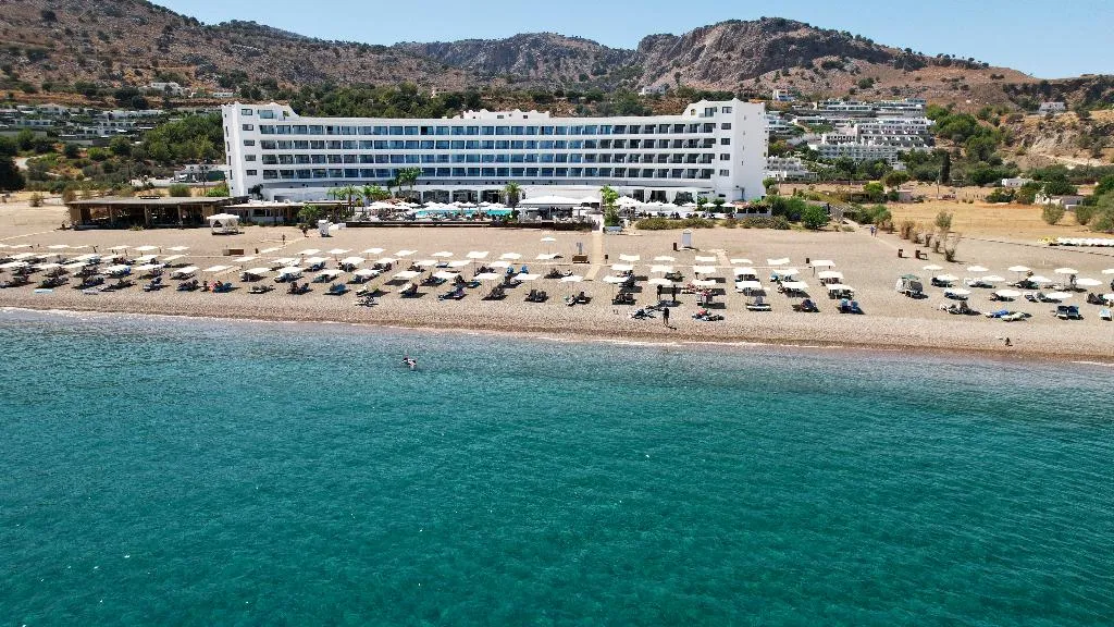 Terrace, Lindos Bay Suites, Rhodes