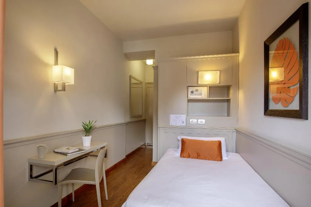 SINGLE STANDARD Room, Grand Hotel Fleming, Rome