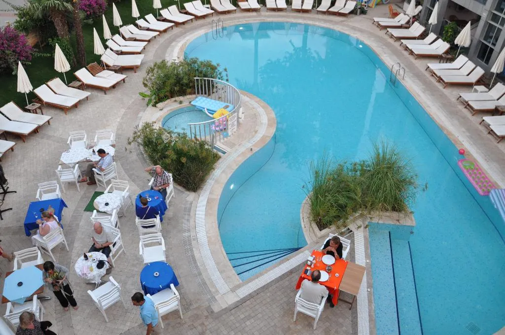 Pool, Faber Apart Hotel, Dalaman