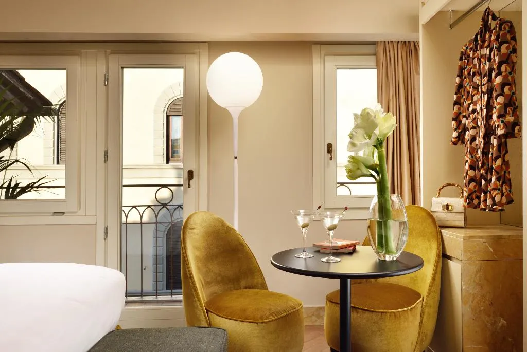 DOUBLE WITH TERRACE Room, Floren Luxury Hotel, Florence