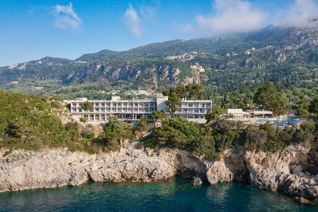 General view, Akrotiri Beach, Corfu