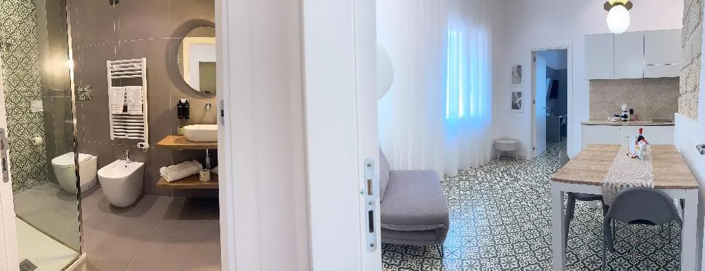TRIPLE DELUXE WITH TERRACE Room, Badia Nuova Apart Hotel, Palermo