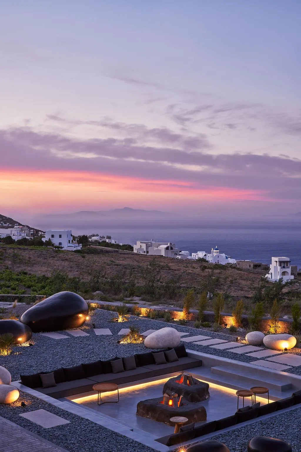 General view, SantAnna Luxury Suites, Santorini